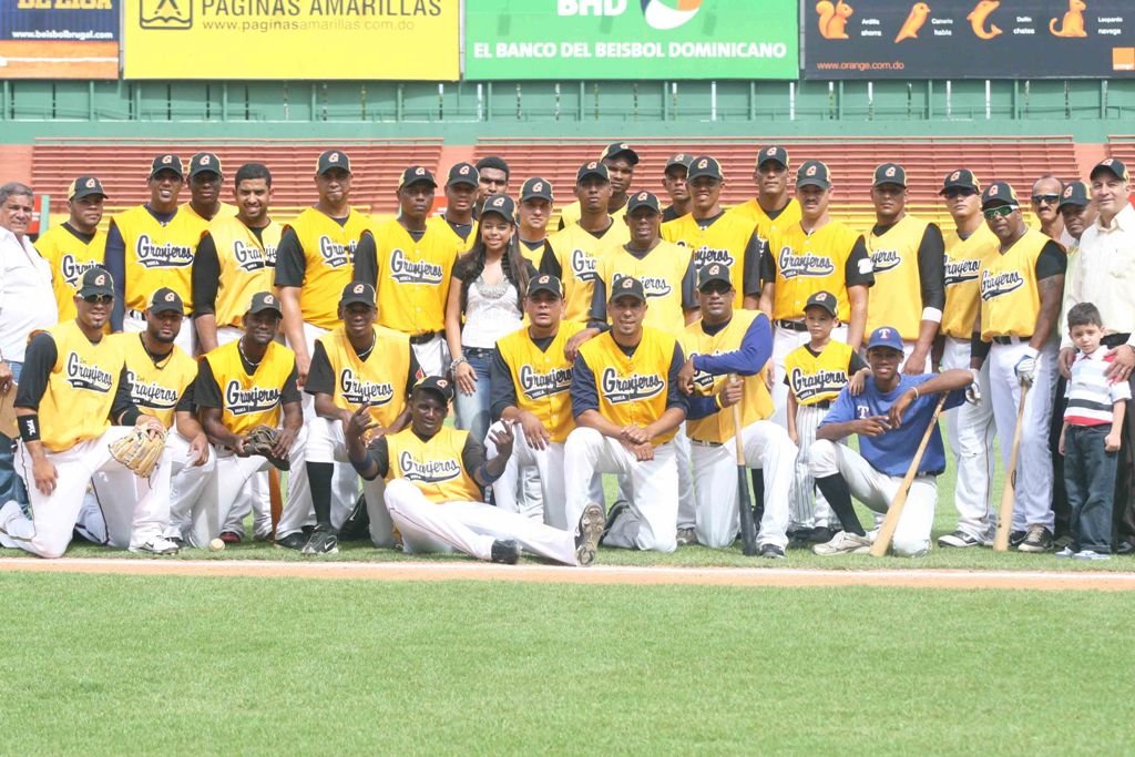 El equipo de los Granjeros de Moca